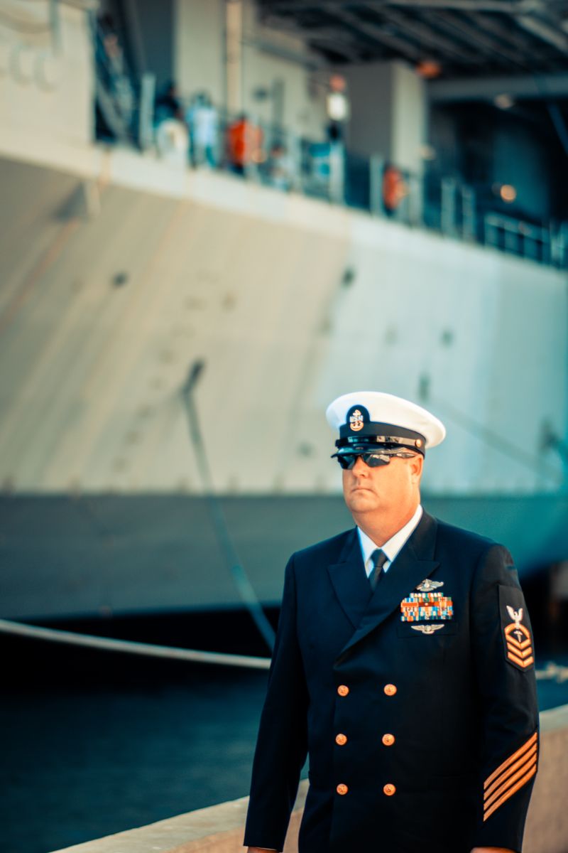 Grandpa Harold's Navy Service Photo